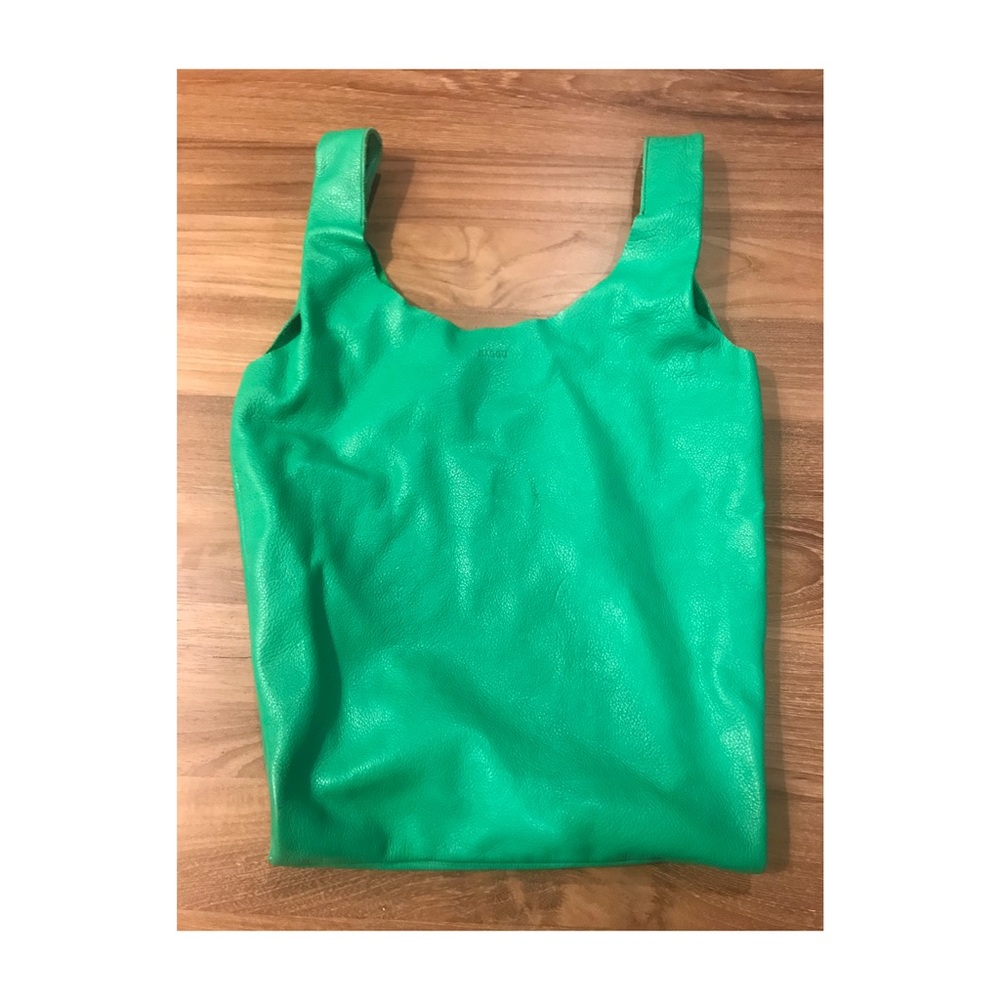 Baggu leather tote bag